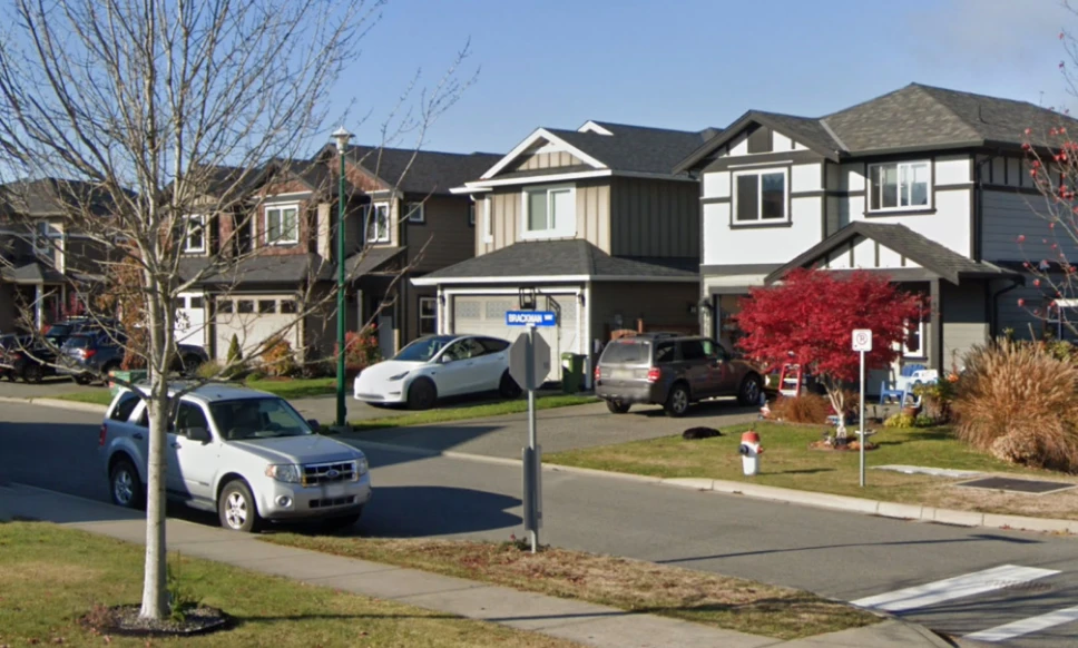 Canora Mews single-family homes in North Saanich, built by Walking Stick Developments Inc.